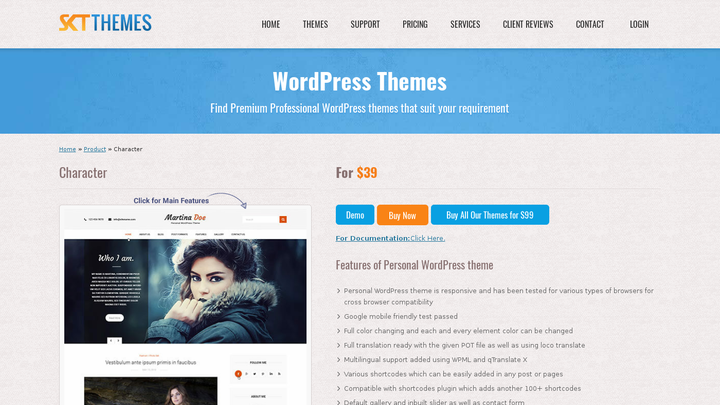 Personal WordPress Theme